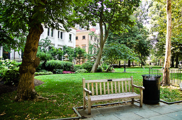 From among the many Center City neighborhoods they explored, Richard and Anne chose a condo on Washington Square
