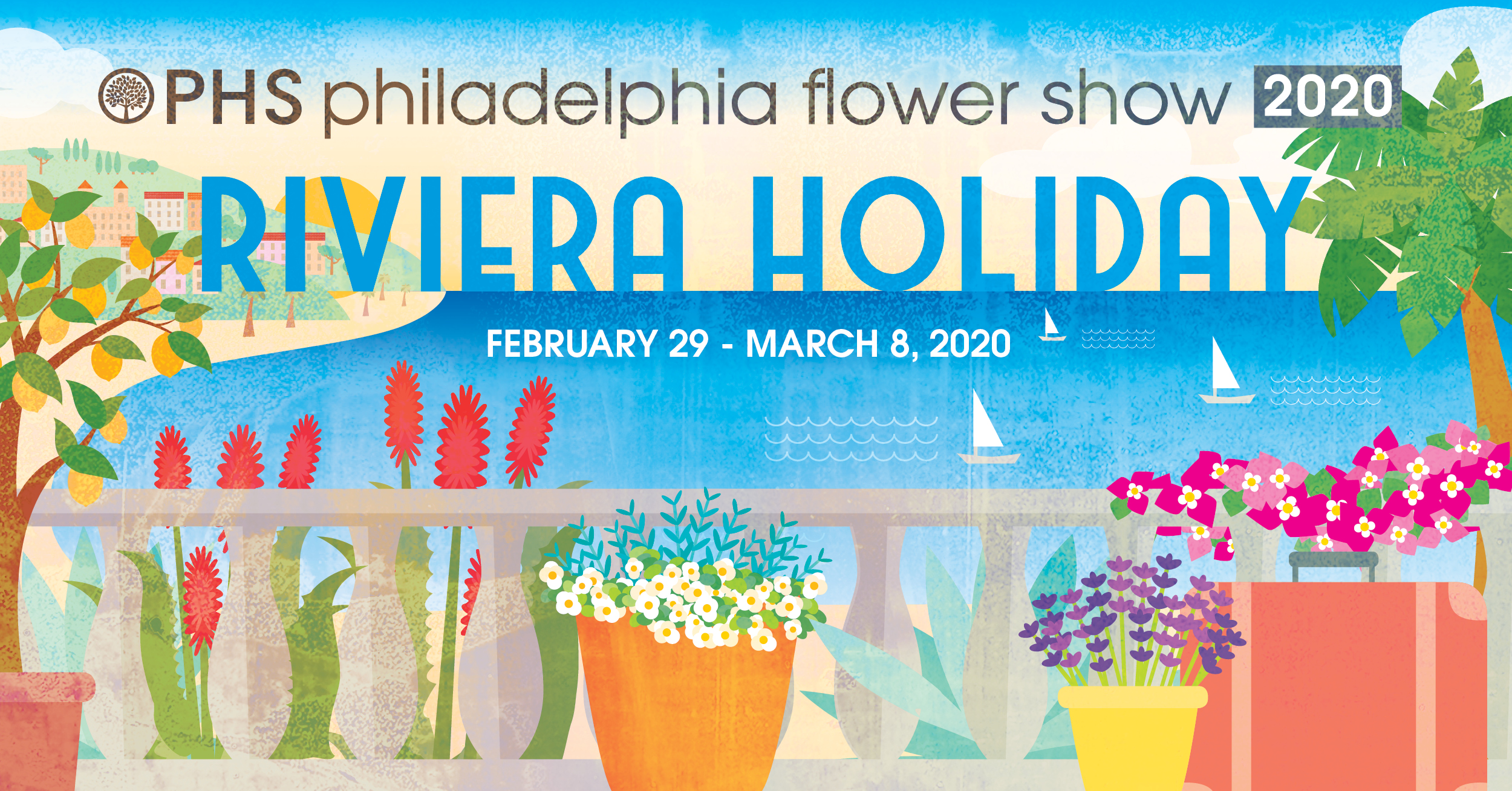 Setting Up the 2020 PHS Flower Show “Riviera Holiday”