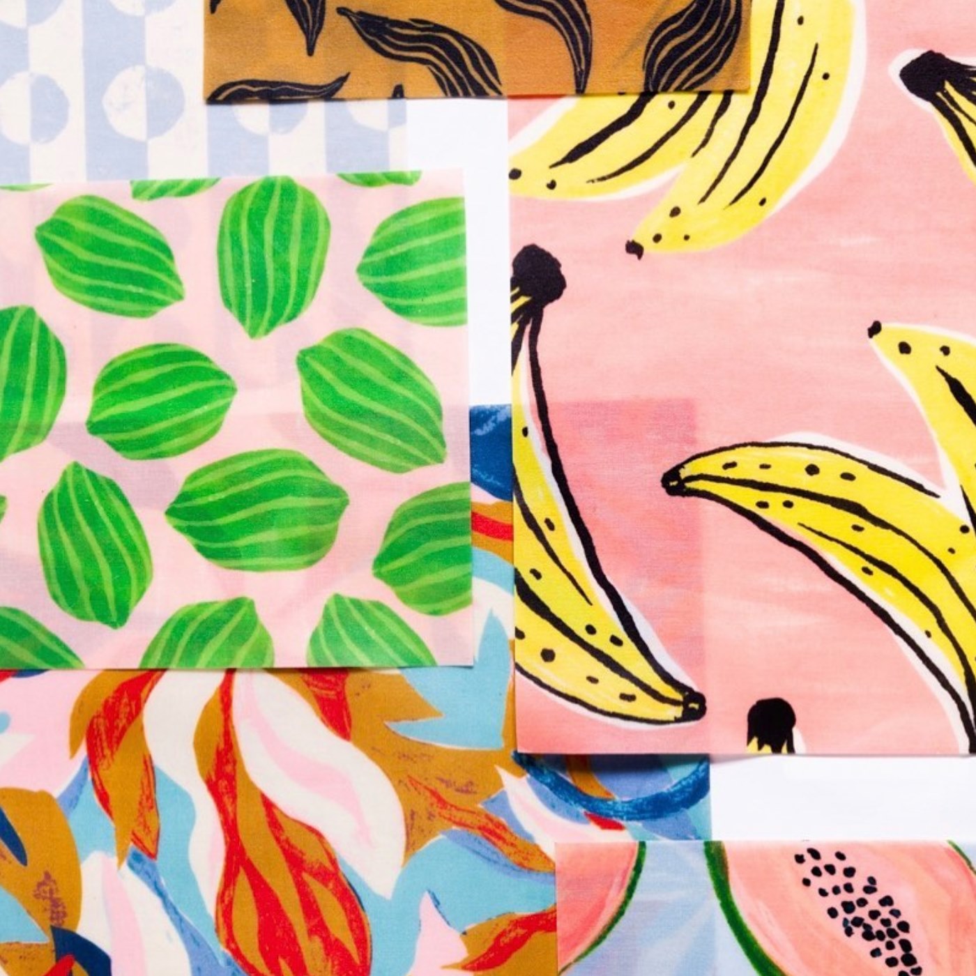 Beeswax wraps, like these made locally by Supra Endura, are a great sustainable alternative to plastic wrap. Image: Supra Endura