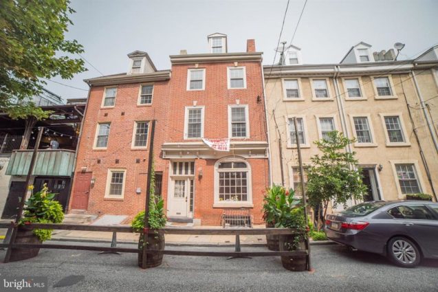 Looking for a home with a history? 171 Poplar Street is an 1843 Federal-Style Townhouse in Northern Liberties available for sale through Solo Real Estate.