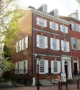 Georgian Row House: Powell House is located at 244 S. Third Street.