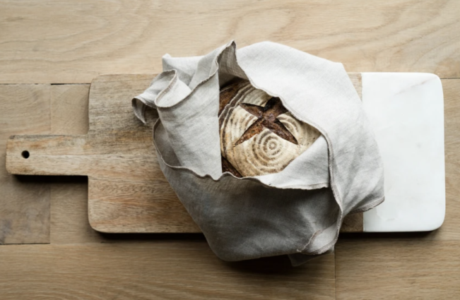 The Kitchen Garden Series: Bread Bag from Beginners Baker's Bundle, $38