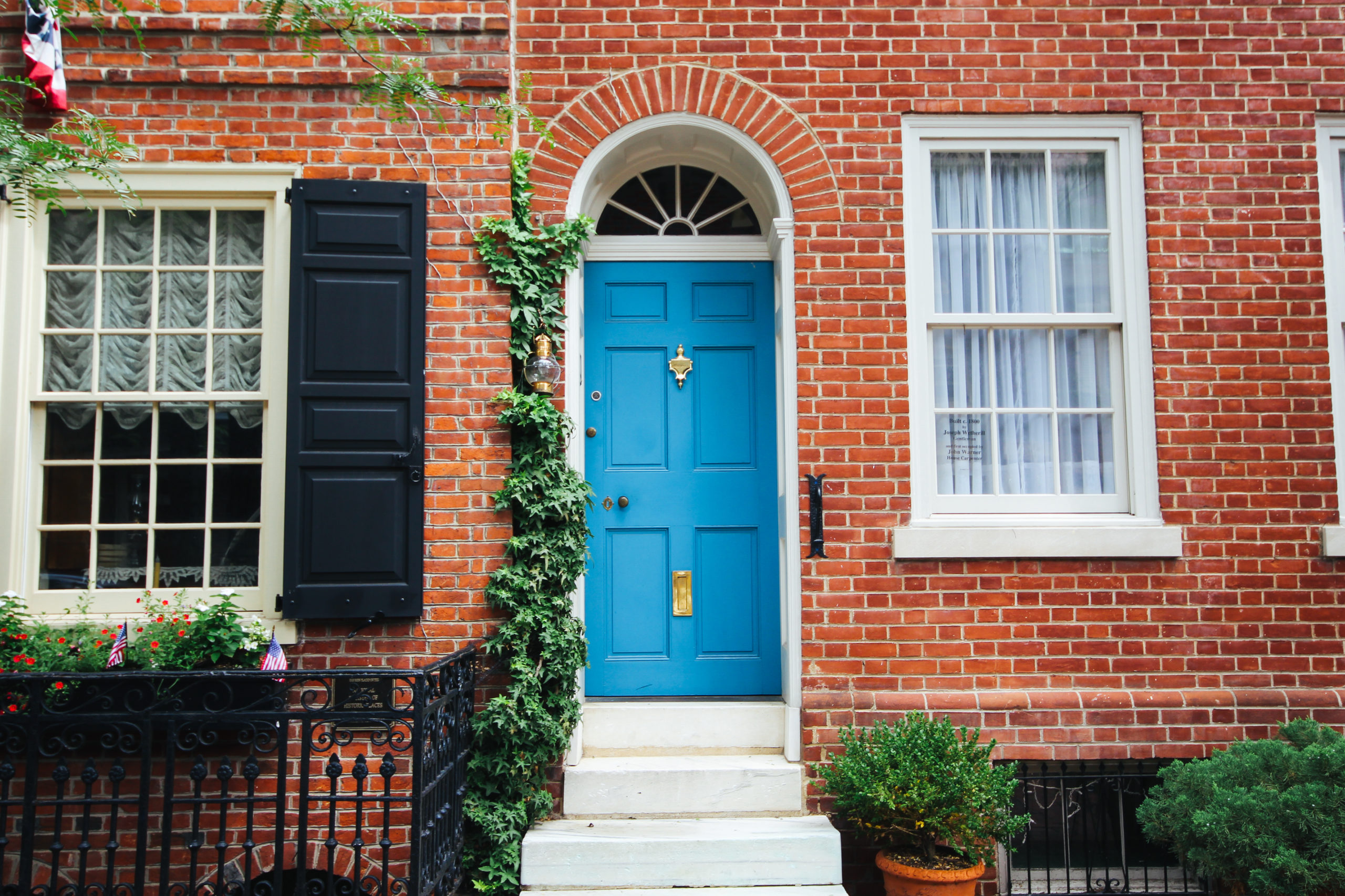 Philly Blue Door