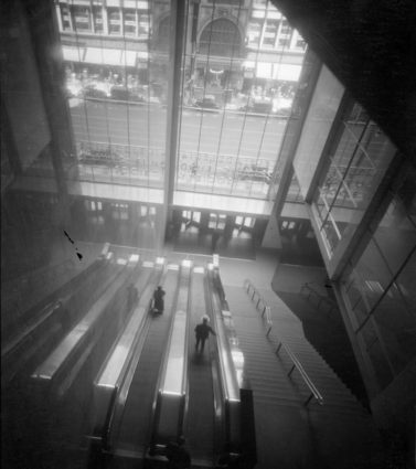 Interior of the PSFS building, 1932. Image: Hagley Digital Archives.