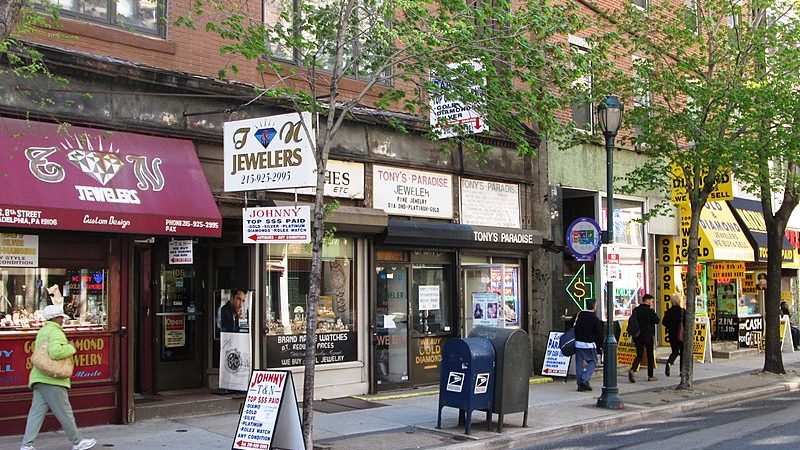 Jewelers' Row, Image: Wikipedia