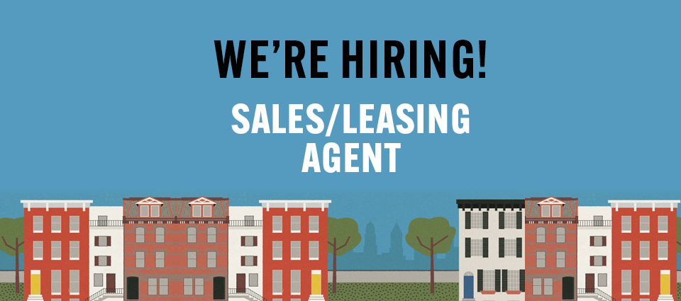 *Now Hiring* Sales/Leasing Agent