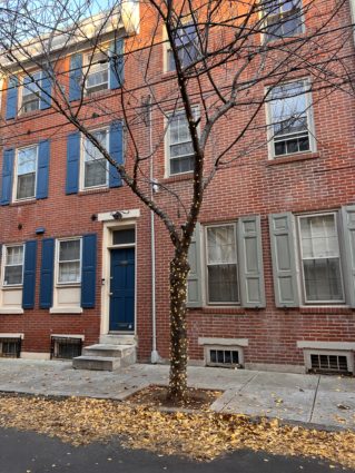 Colonial architecture and twinkling lights combine on Addison Street - Image: Cory J Popp