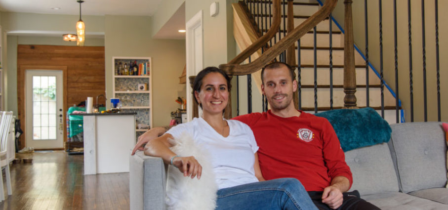 Shereen And Robbie bought their first home (and first renovation!) with the help of Solo agent Alex Franqui, who had originally worked with Shereen when she was looking for an apartment in Fitler Square.