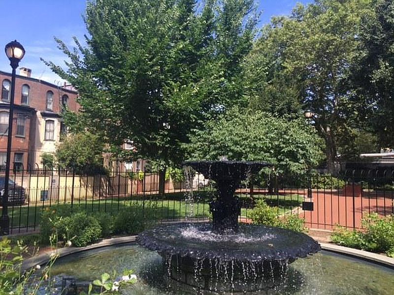 Fitler square fountain