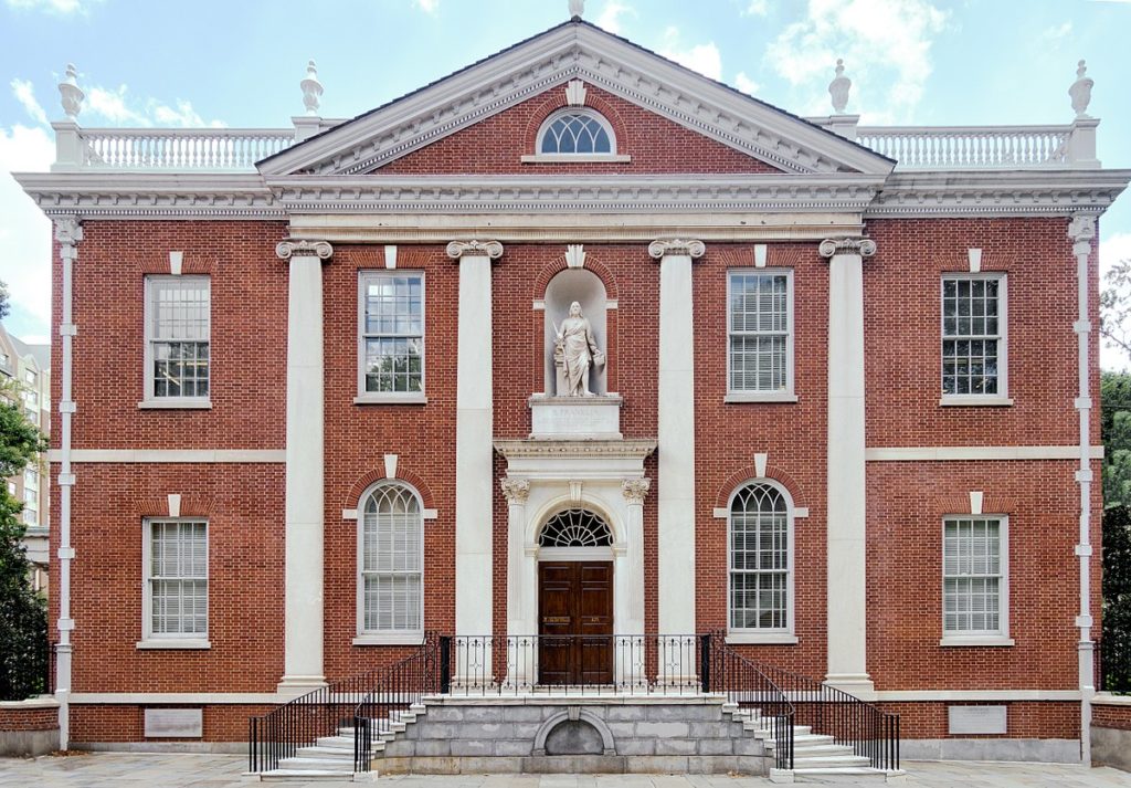 American Philosophical Society. Image: Wikipedia.