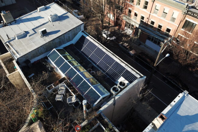 solar panels on roof. Image: Solar States