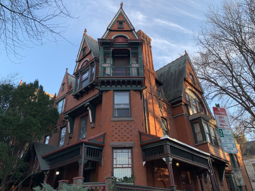 Historic Victorian in Spruce Hill designed in 1886 by architects George Watson Hewitt and William Dempster Hewitt. 