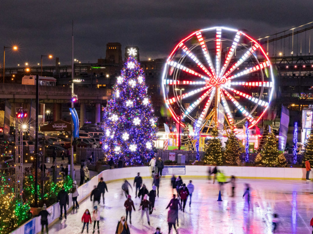 Blue Cross RiverRink Winterfest. Image: Delaware River Waterfront